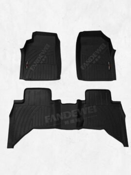 Tapetes termoformado 3D D-MAX (4 doors) 2015-2020