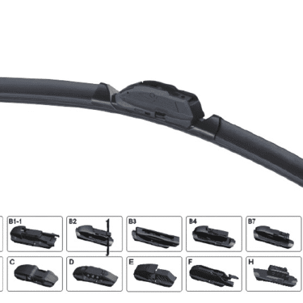 Plumilla - Limpiabrisas - 9 Adaptadores