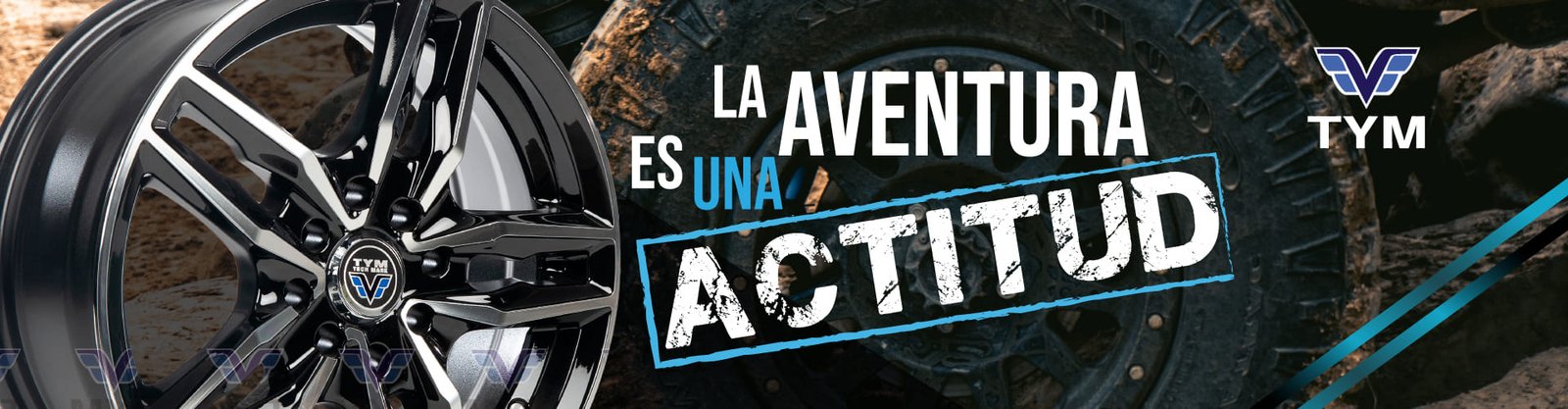 Banner TYM La aventura es una actitud